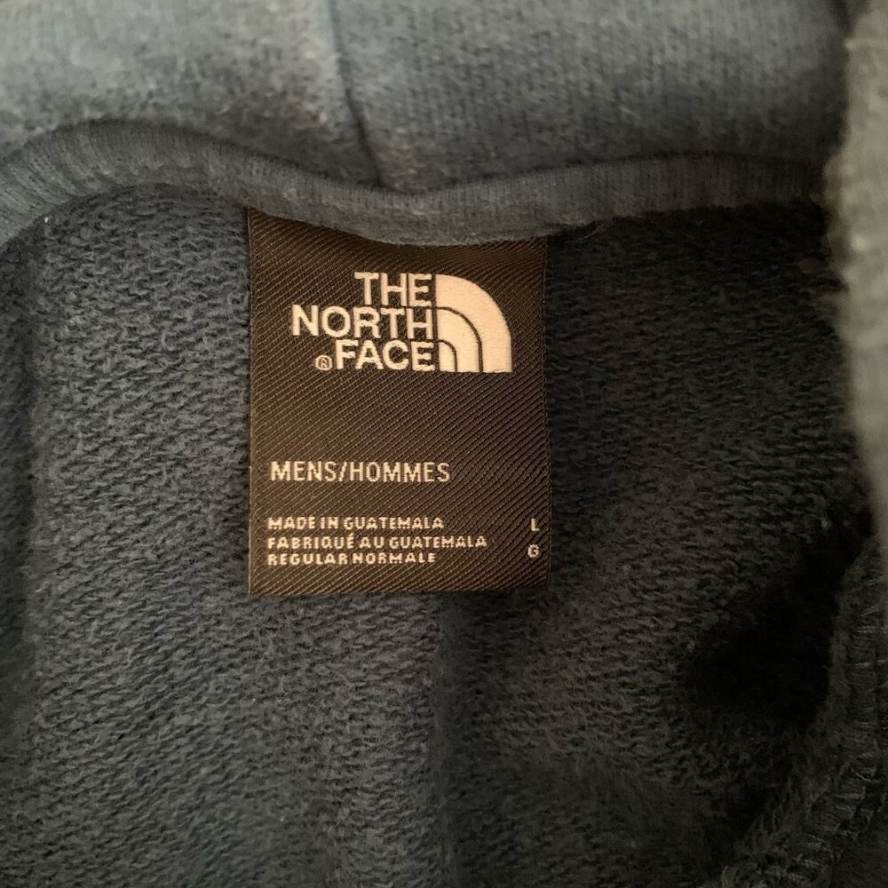 The North Face Half Dome Blue Hoodie Sweatshirt Mens Large Embroidered - Picture 8 of 10